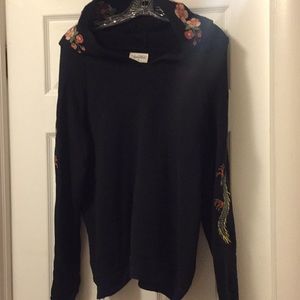 Lauren Moshi embroidered hoodie